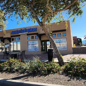 exterior of american Family clinic in Tolleson